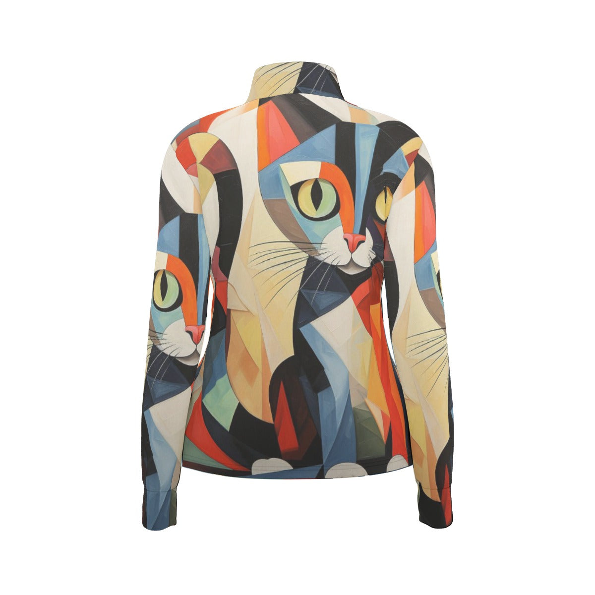 All-Over Print Women's Long Sleeve Thumbhole Jacket