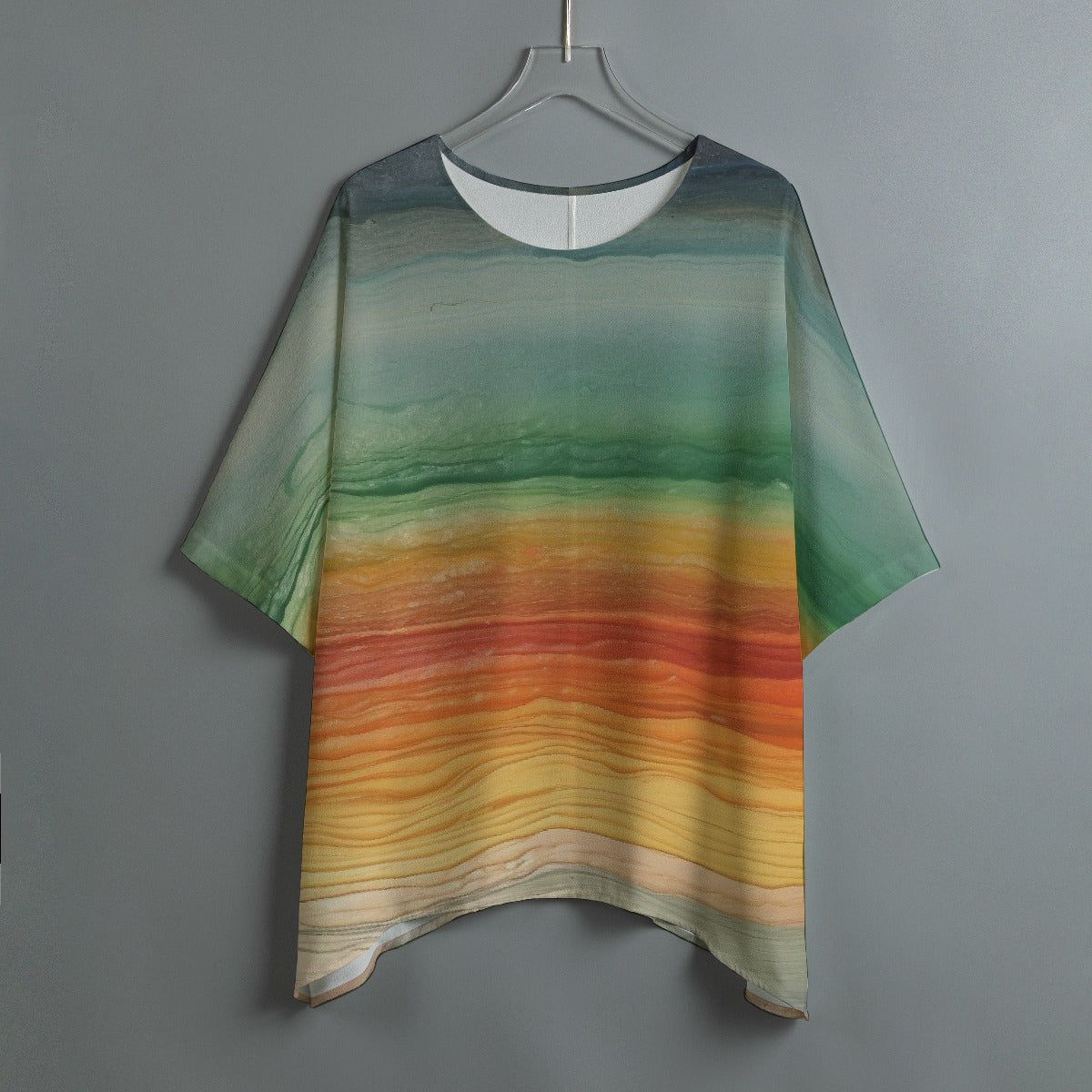 All-Over Print Women's Bat Sleeve Shirt