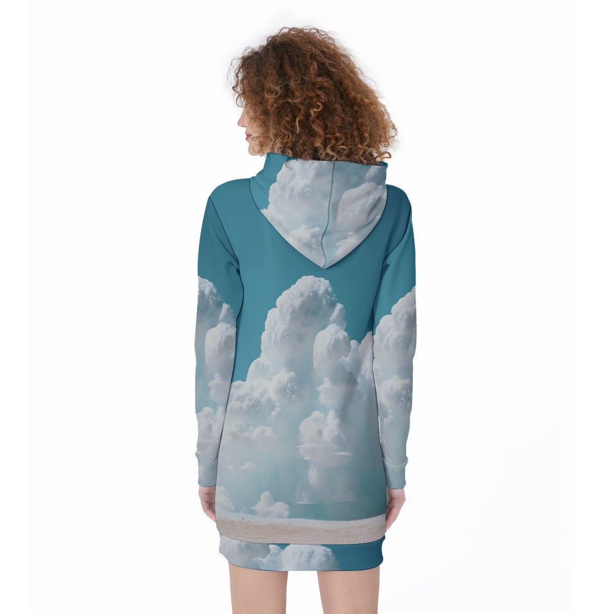 All-Over Print Women's Long Hoodie