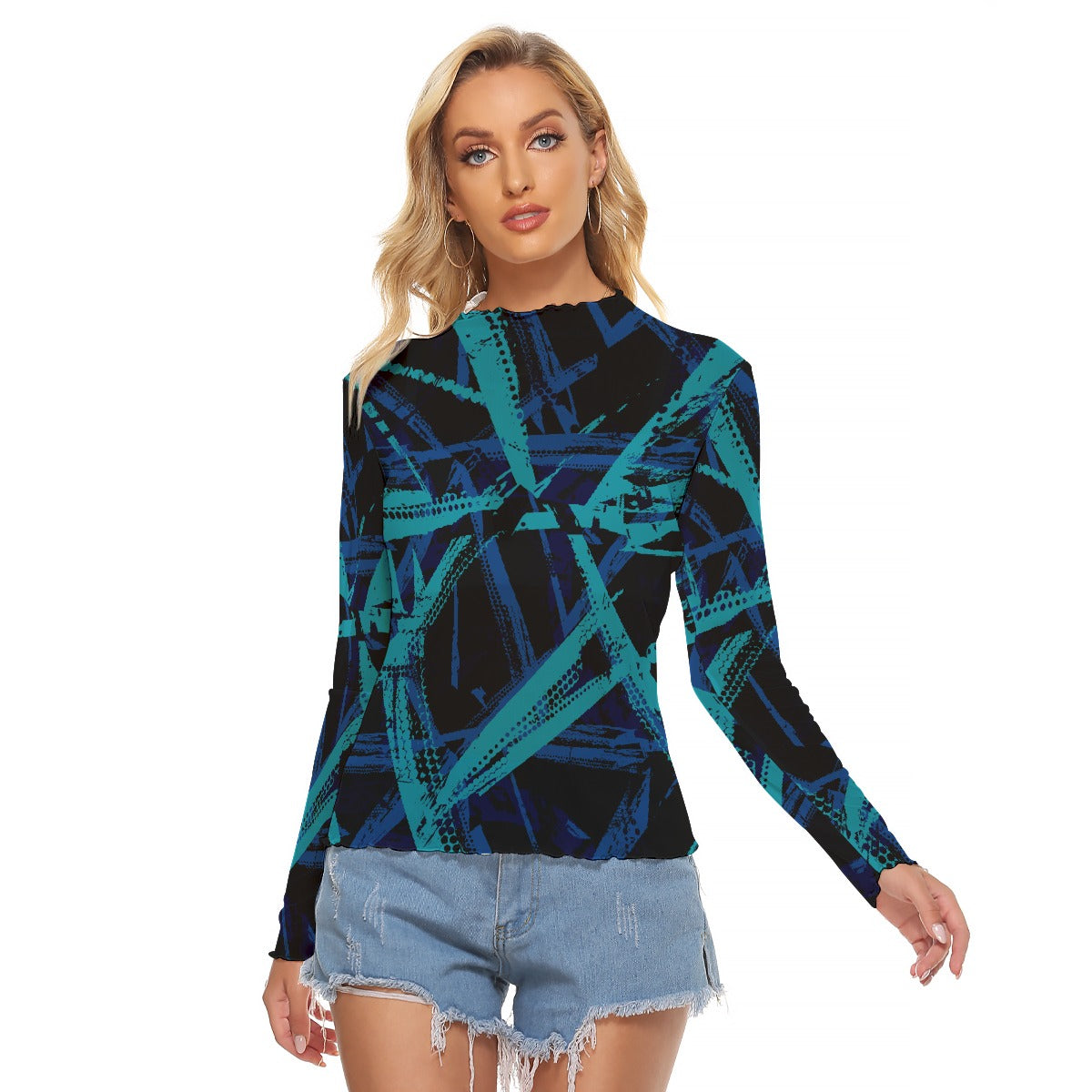 All-Over Print Women's Mesh T-shirt