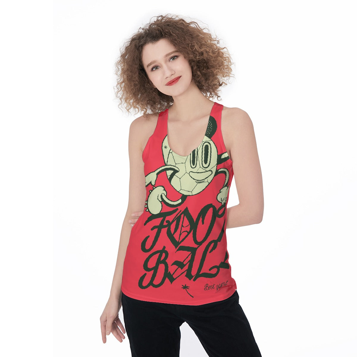 All-Over Print Women's Racerback Tank Top