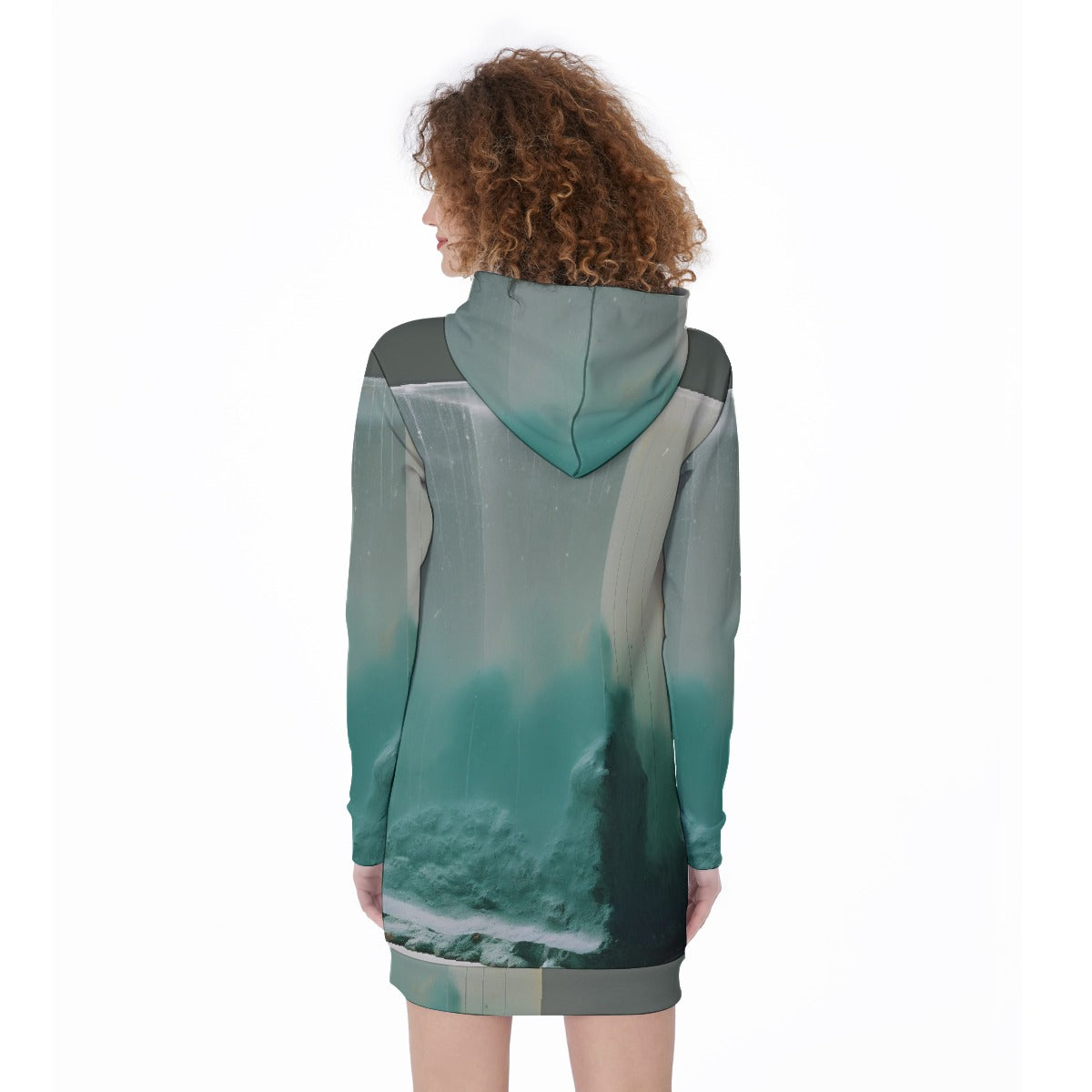 All-Over Print Women's Long Hoodie