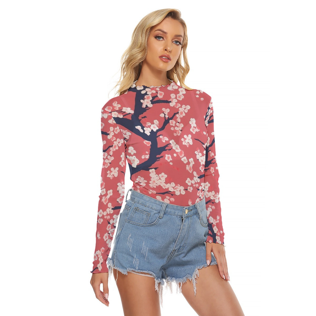 All-Over Print Women's Mesh T-shirt