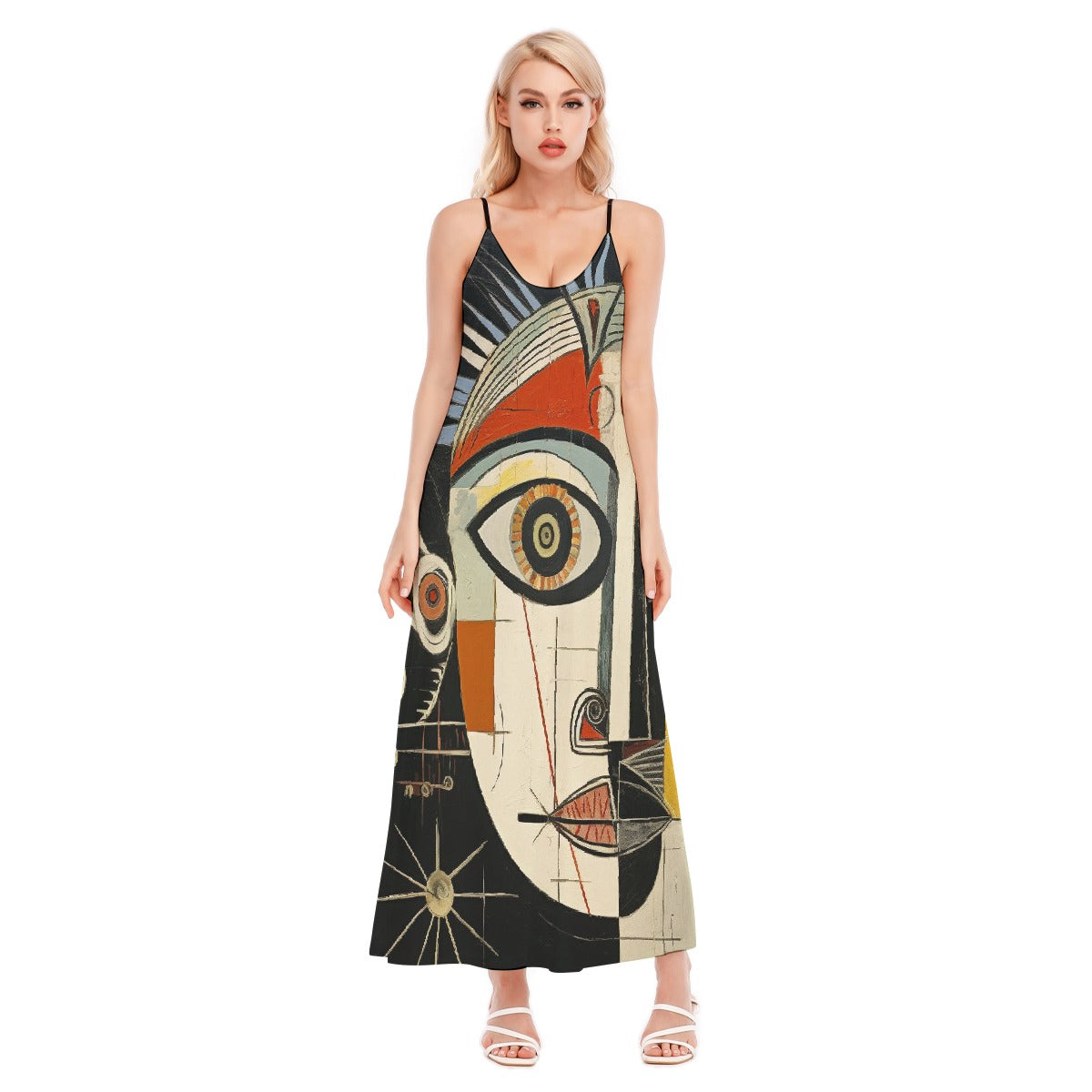 All-Over Print Women's Sling Dress