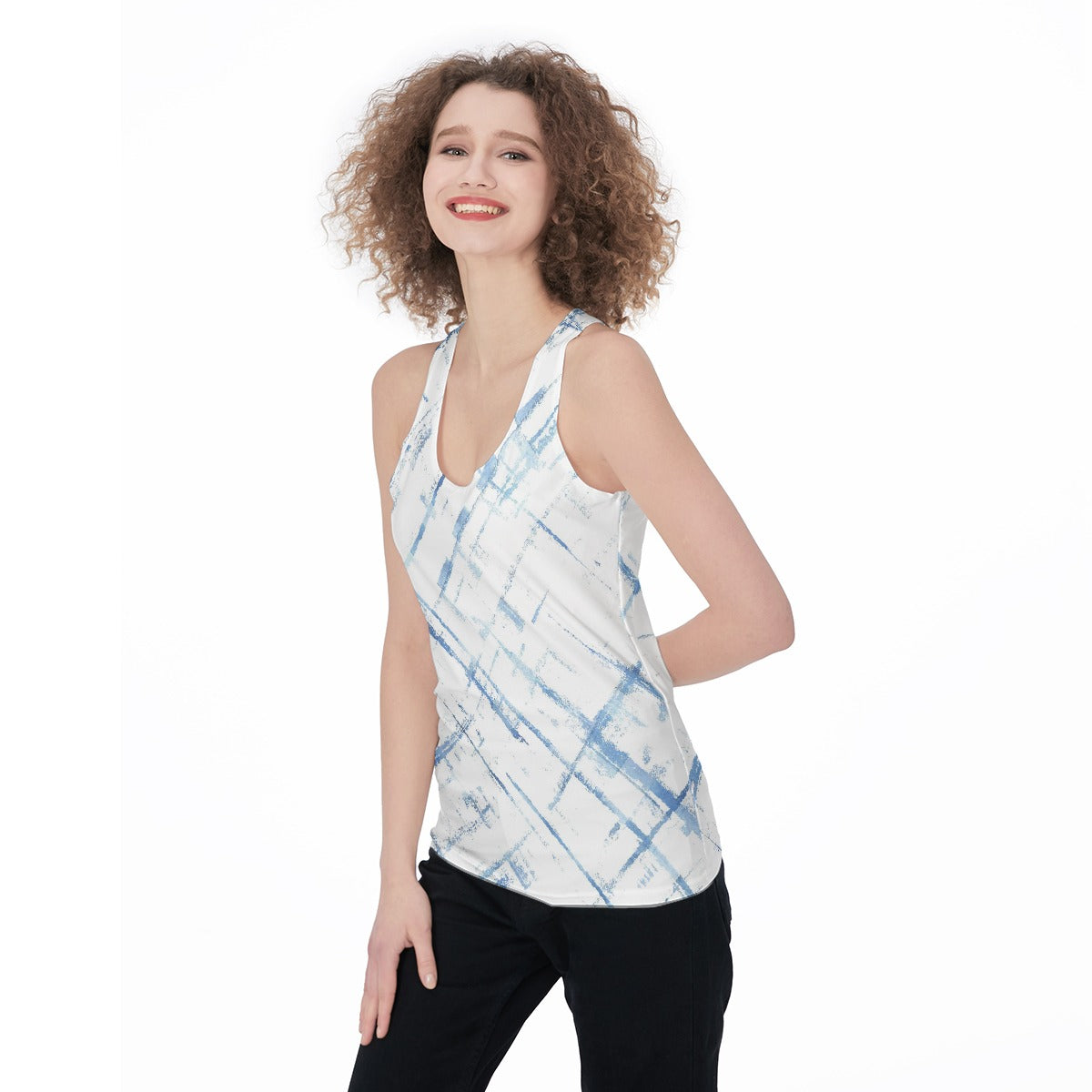 All-Over Print Women's Racerback Tank Top