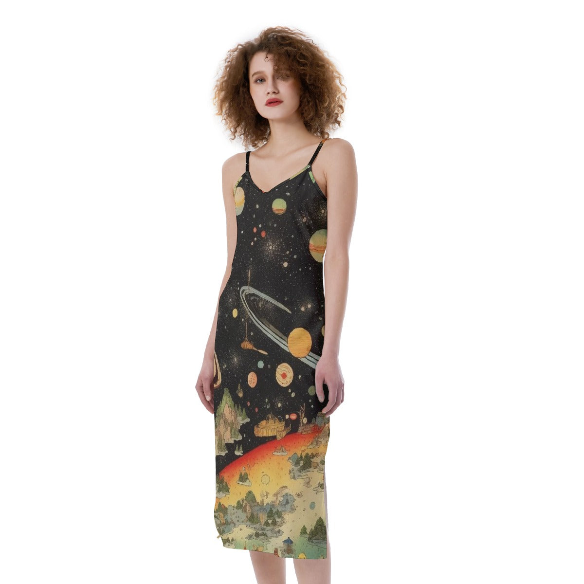 All-Over Print Women's Cami Dress