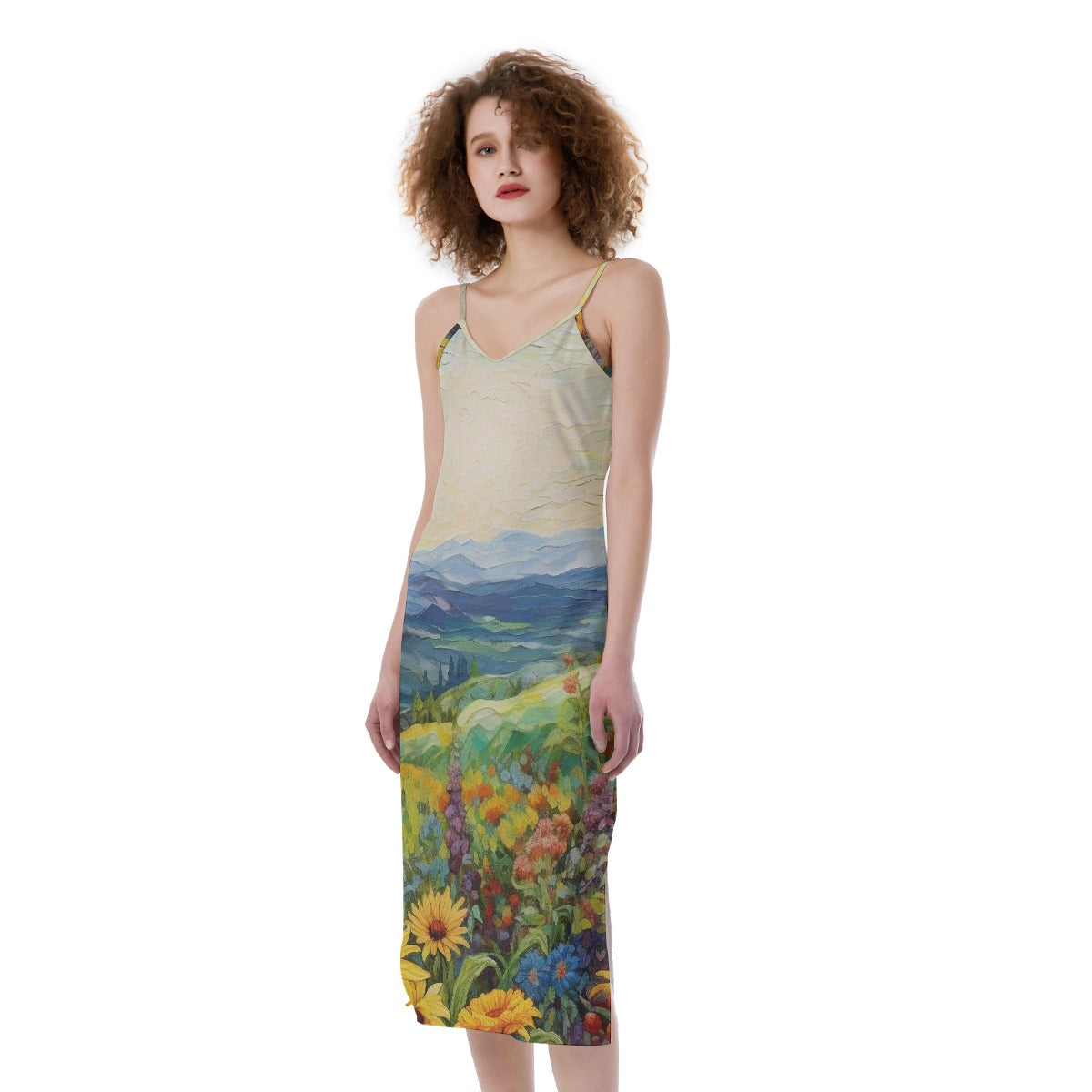 All-Over Print Women's Cami Dress