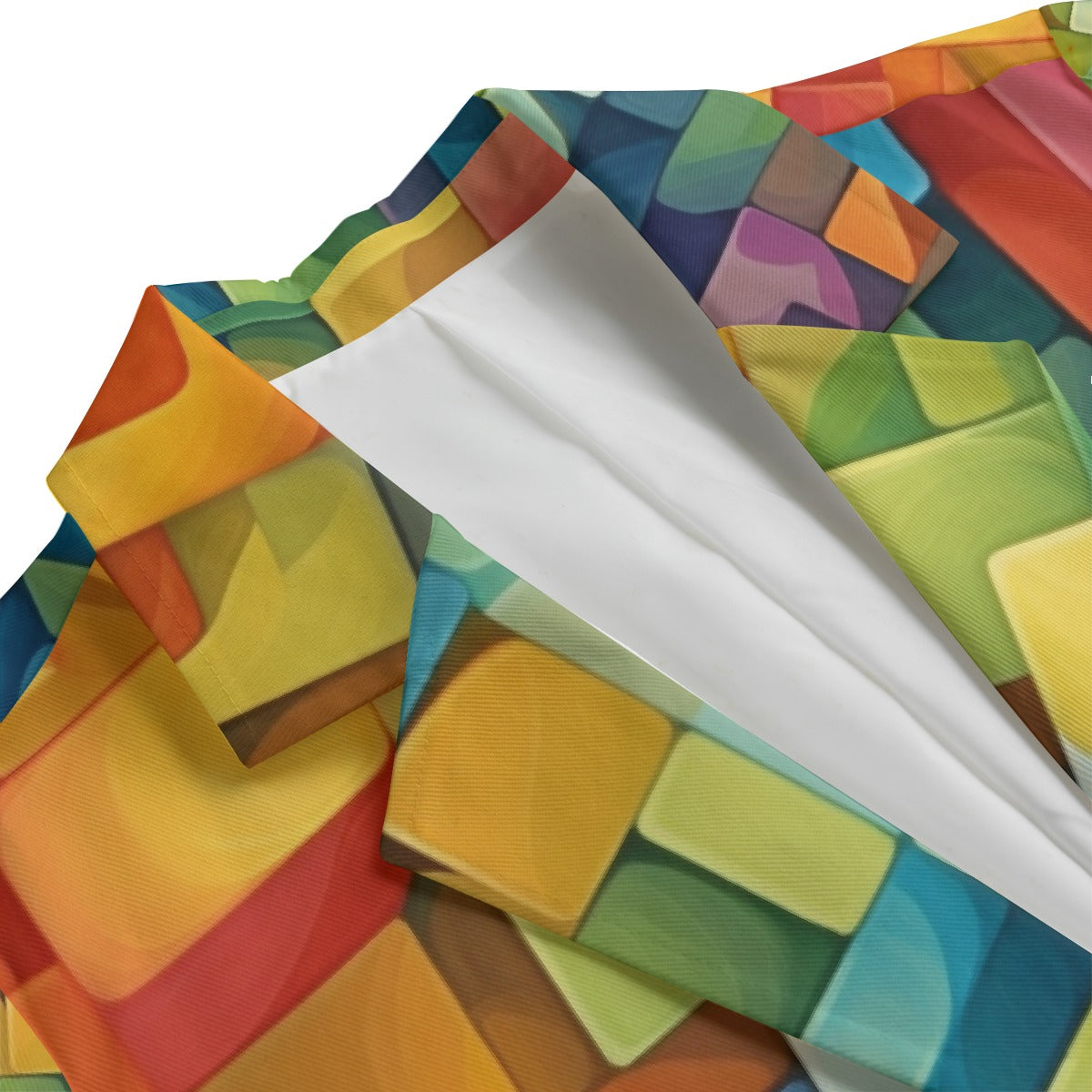 All-Over Print Women's Leisure Blazer