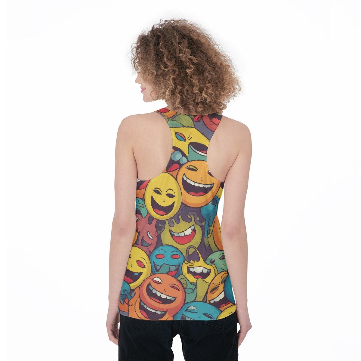 All-Over Print Women's Racerback Tank Top