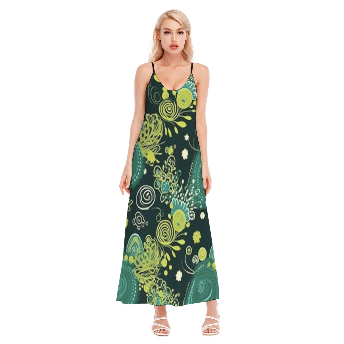 All-Over Print Women's Sling Dress