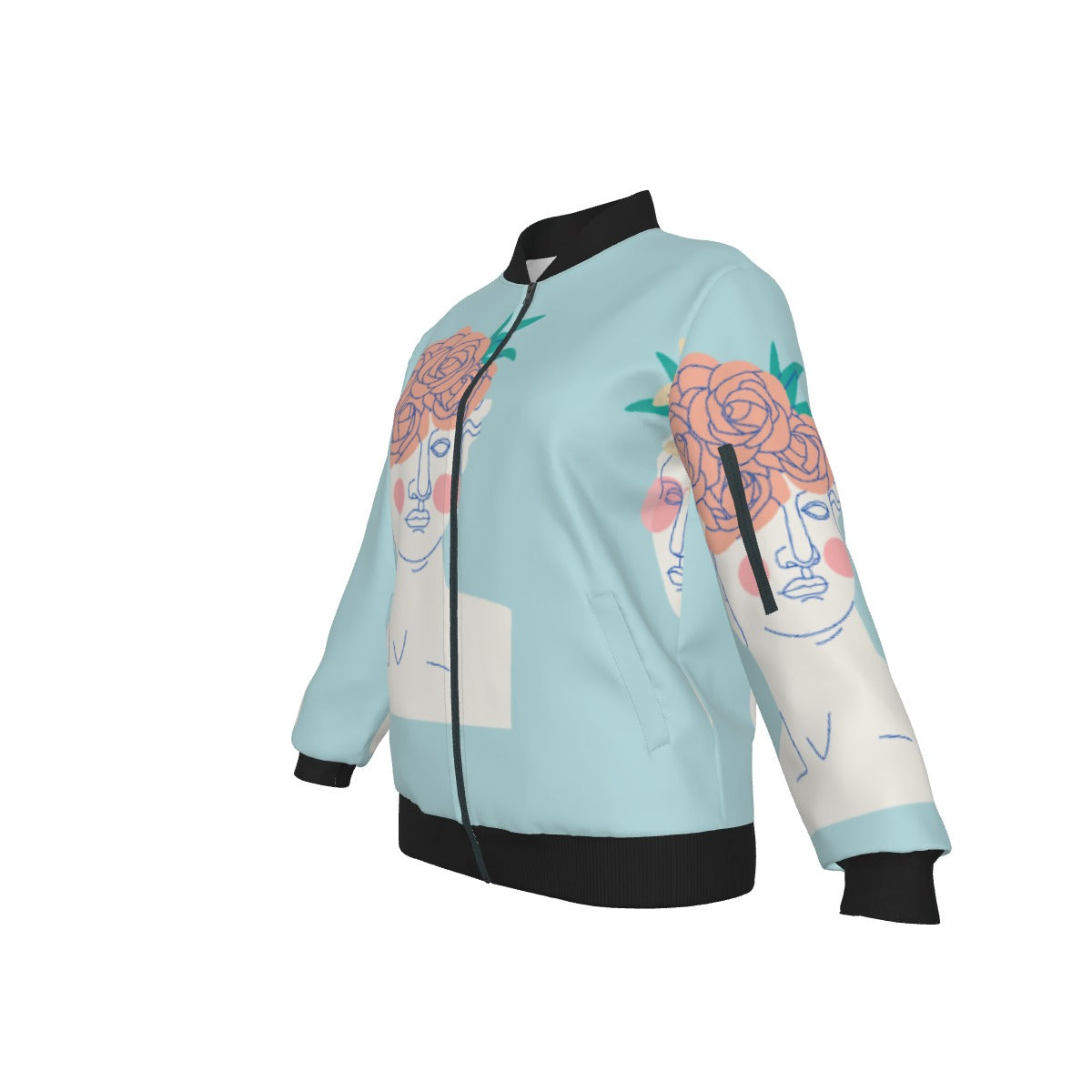All-Over Print Women's Jacket