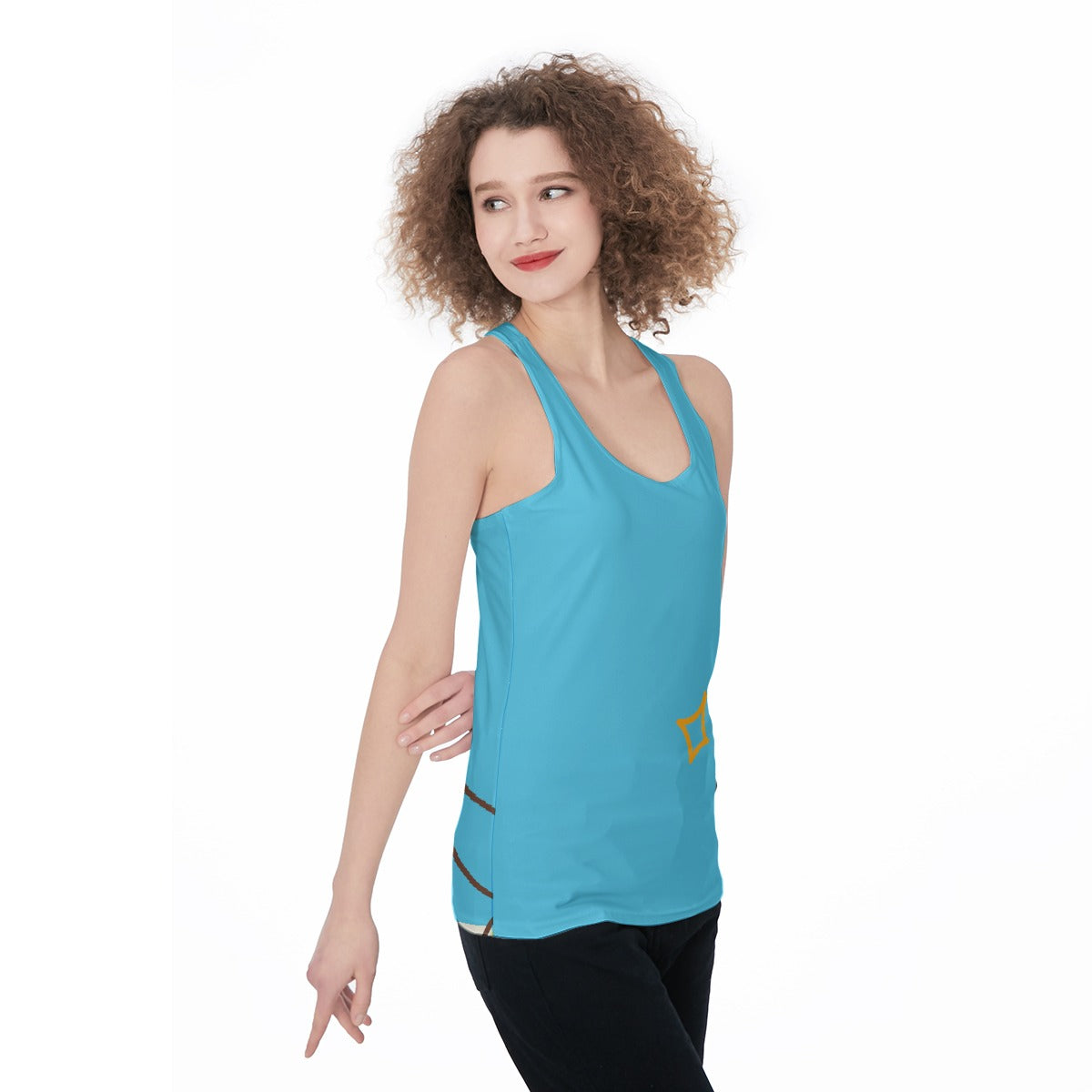 All-Over Print Women's Racerback Tank Top