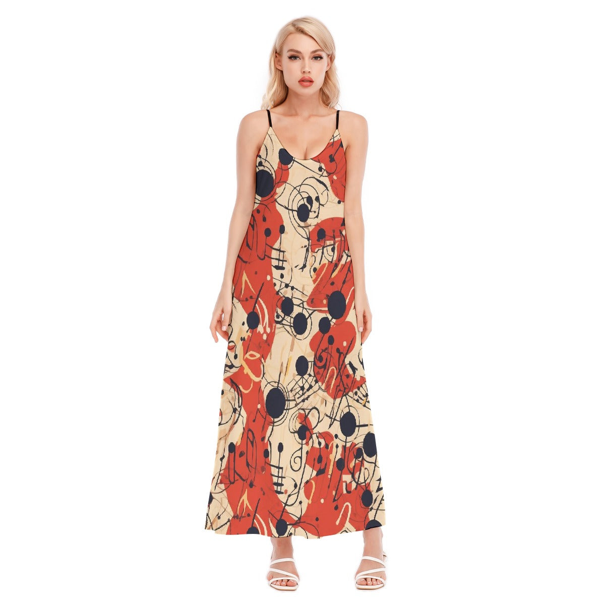 All-Over Print Women's Sling Dress
