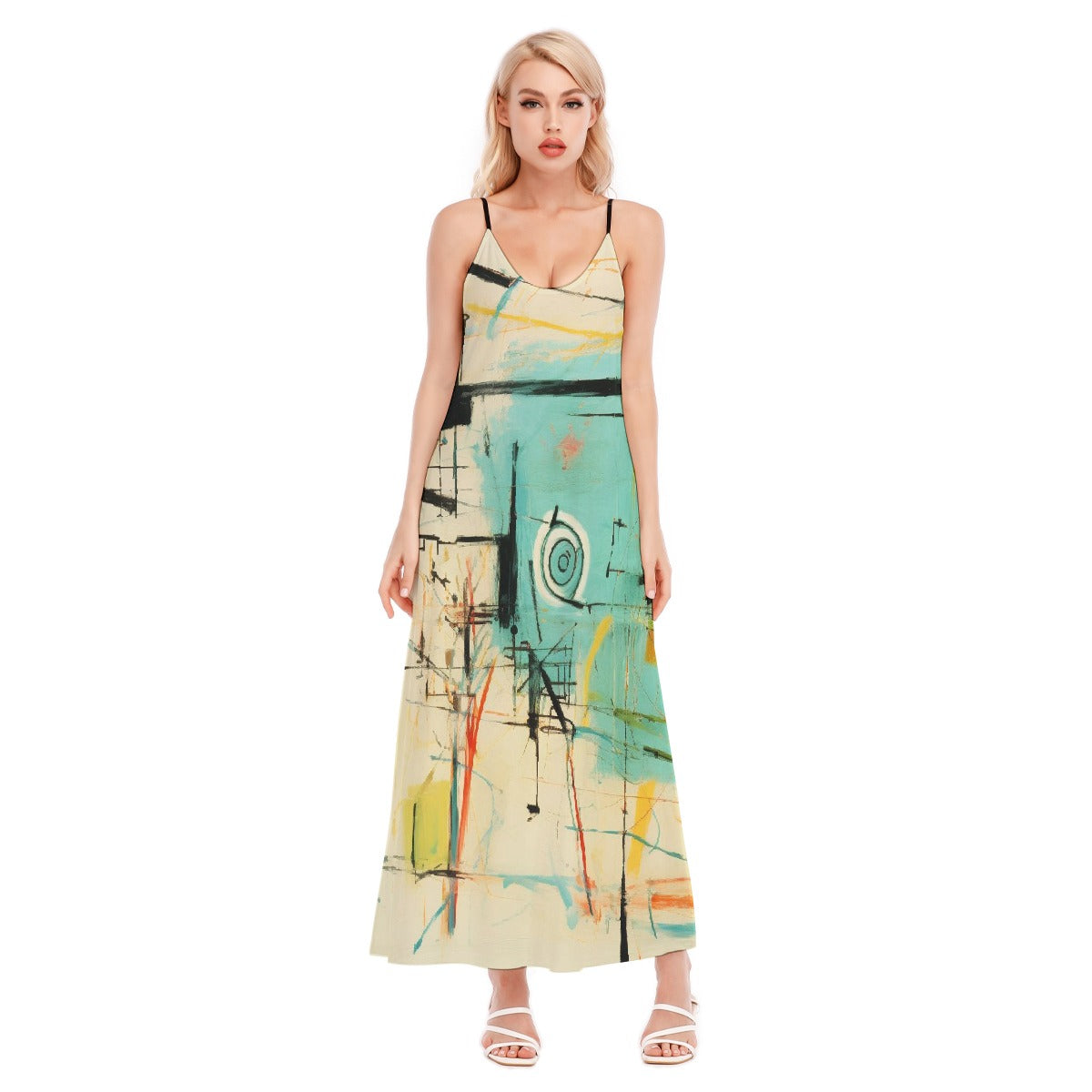 All-Over Print Women's Sling Dress