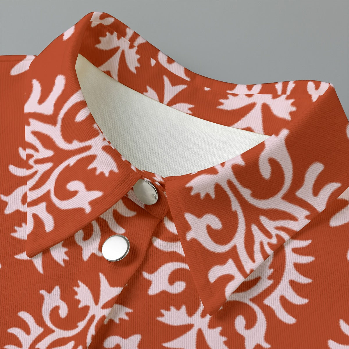 All-Over Print Women's Cropped Jacket | 245GSM Cotton