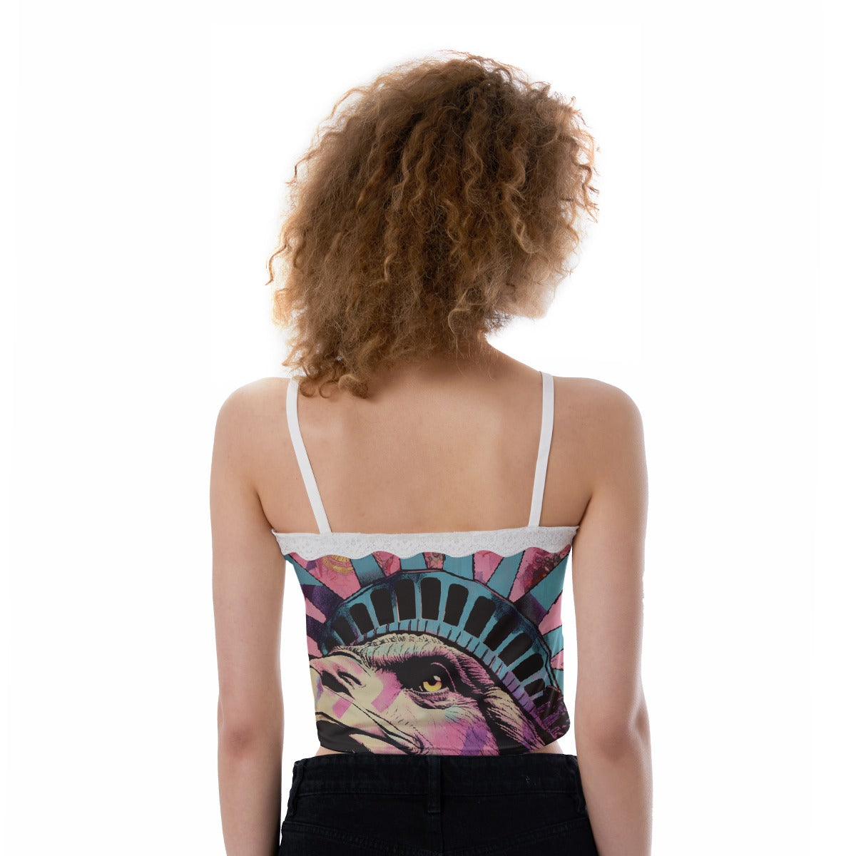 All-Over Print Women's Lace Camisole