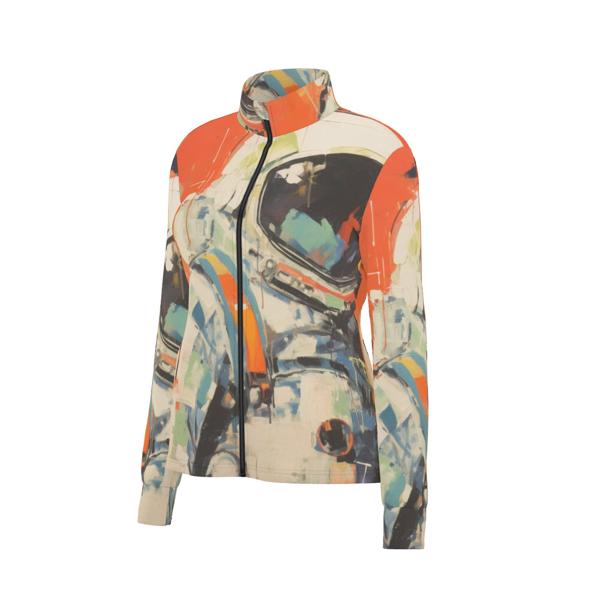 All-Over Print Women's Long Sleeve Thumbhole Jacket