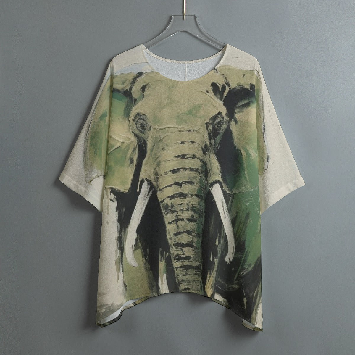 All-Over Print Women's Bat Sleeve Shirt