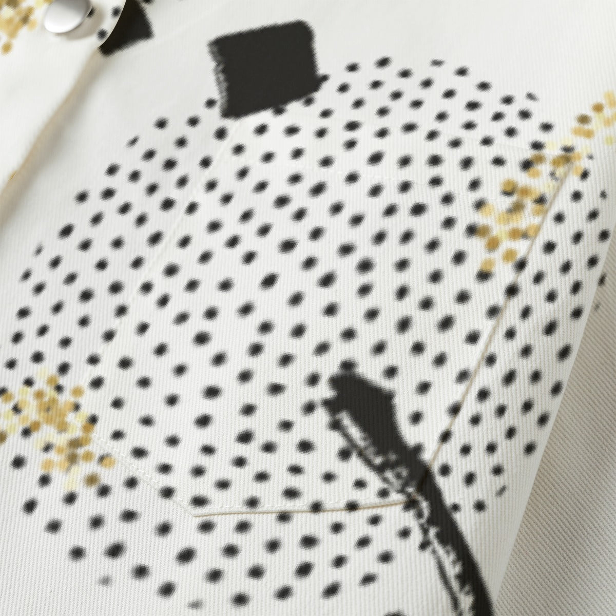 All-Over Print Women's Cropped Jacket | 245GSM Cotton