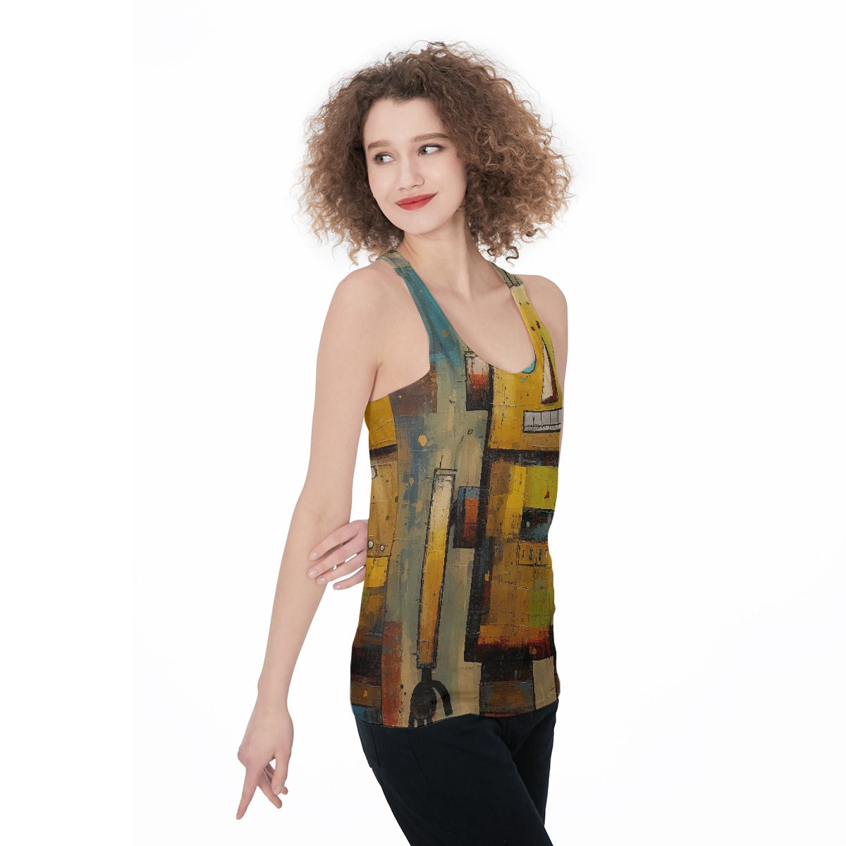All-Over Print Women's Racerback Tank Top