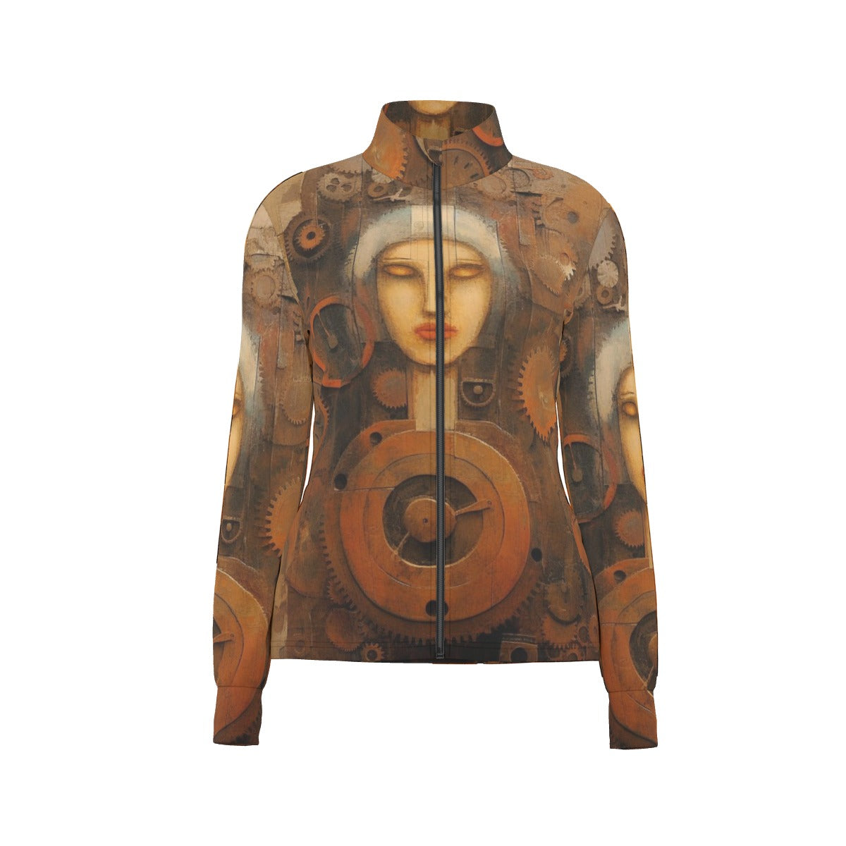 All-Over Print Women's Long Sleeve Thumbhole Jacket