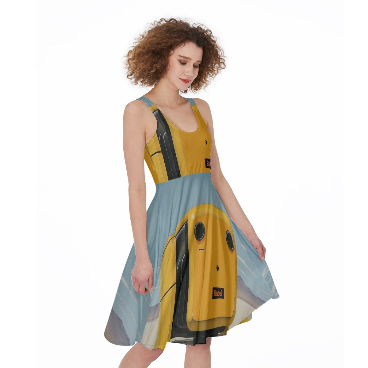 All-Over Print Women's Sleeveless Dress