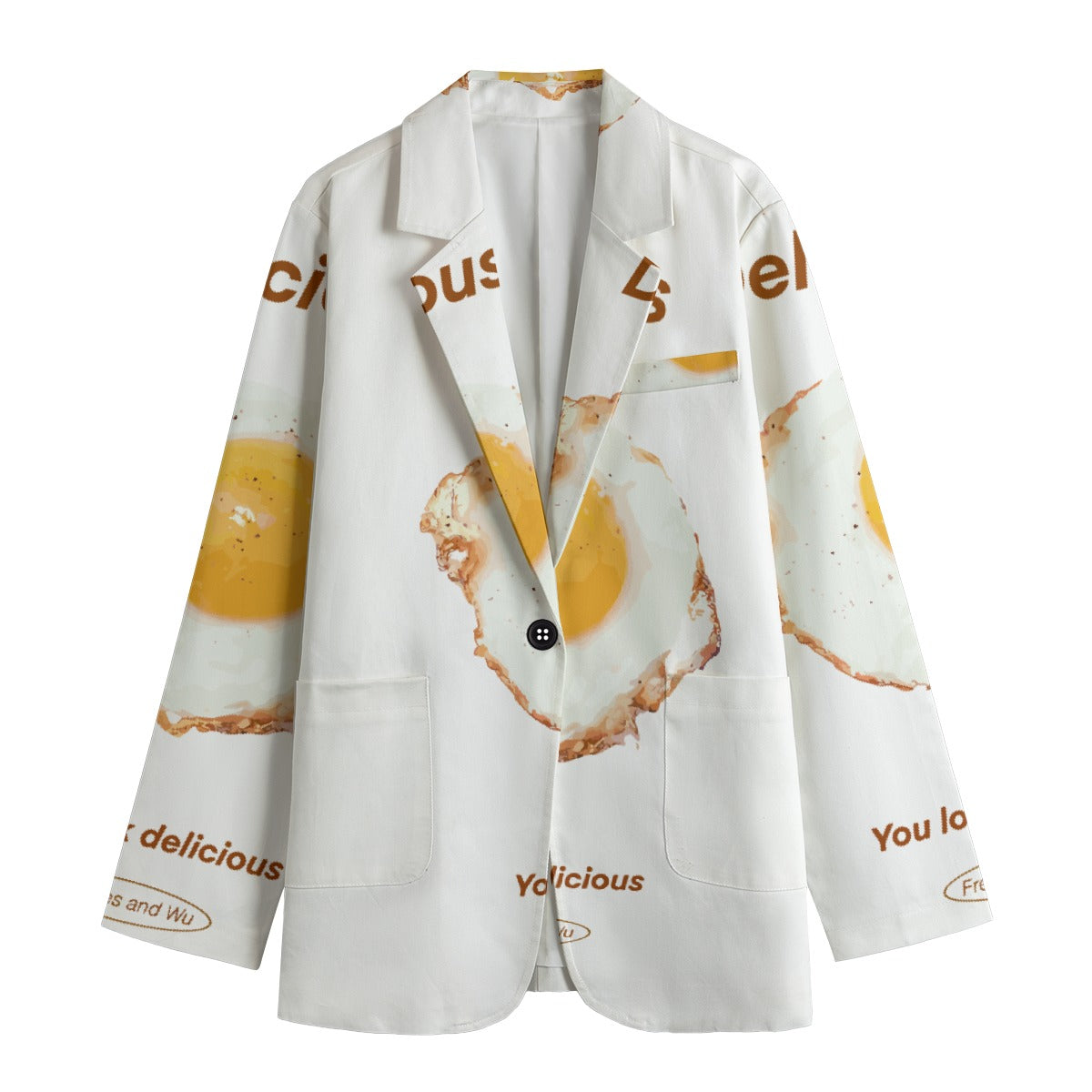 All-Over Print Women's Leisure Blazer