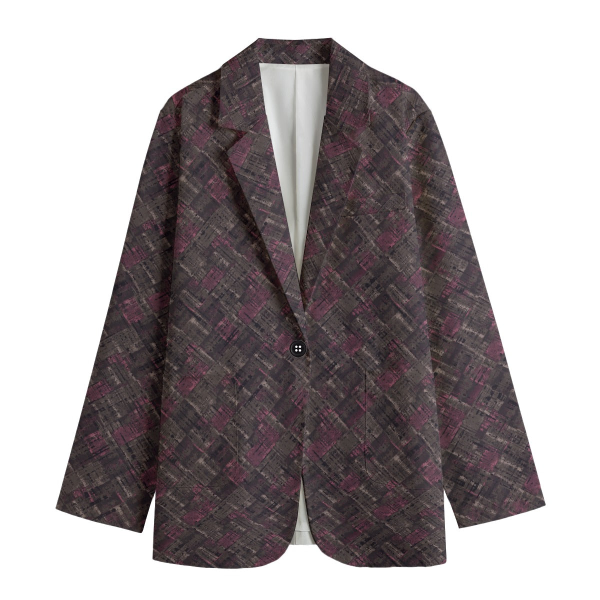 All-Over Print Women's Leisure Blazer