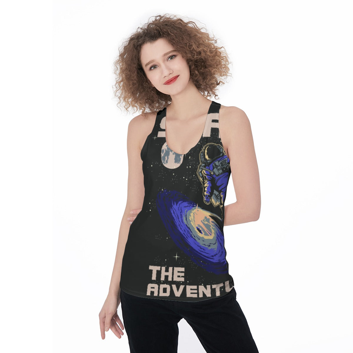 All-Over Print Women's Racerback Tank Top