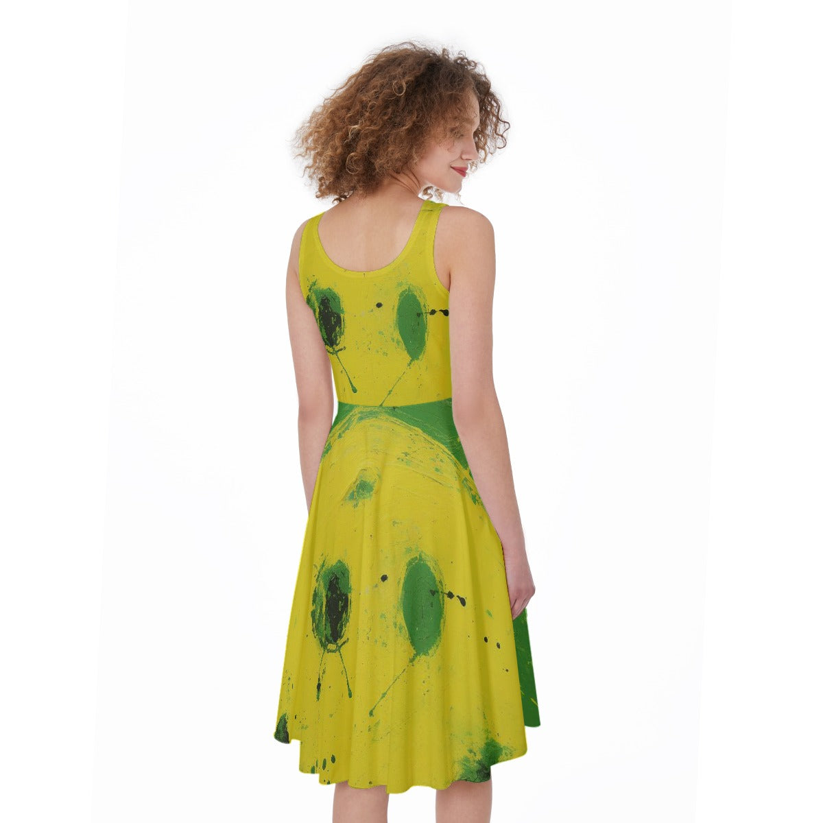 All-Over Print Women's Sleeveless Dress