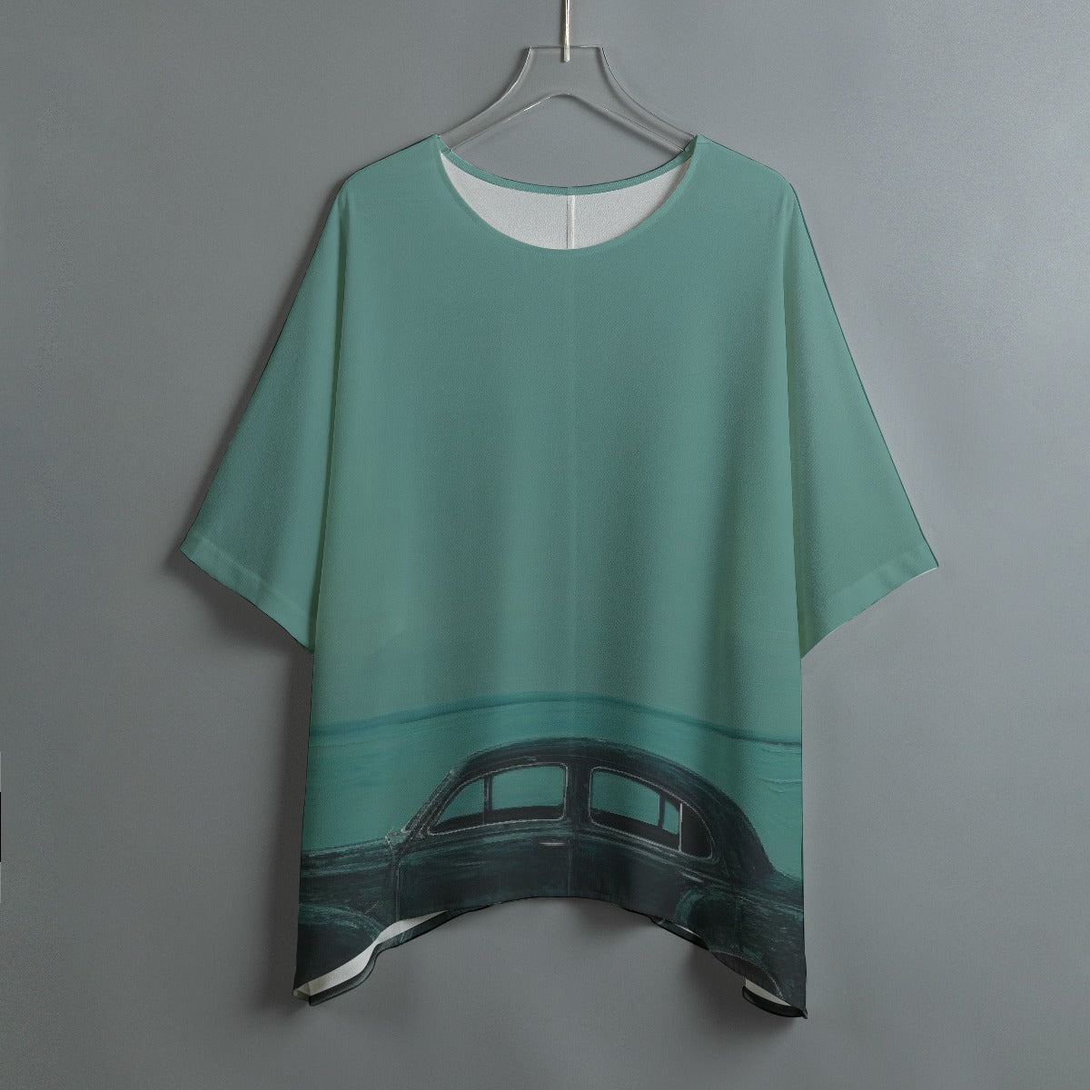 All-Over Print Women's Bat Sleeve Shirt