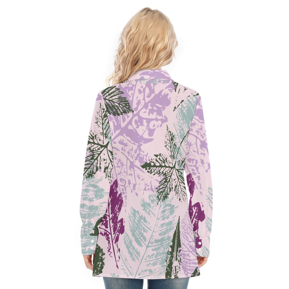 All-Over Print Women's Long Shirt