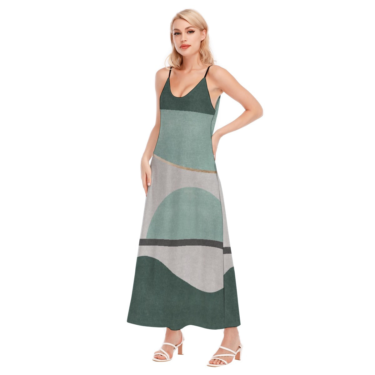 All-Over Print Women's Sling Dress
