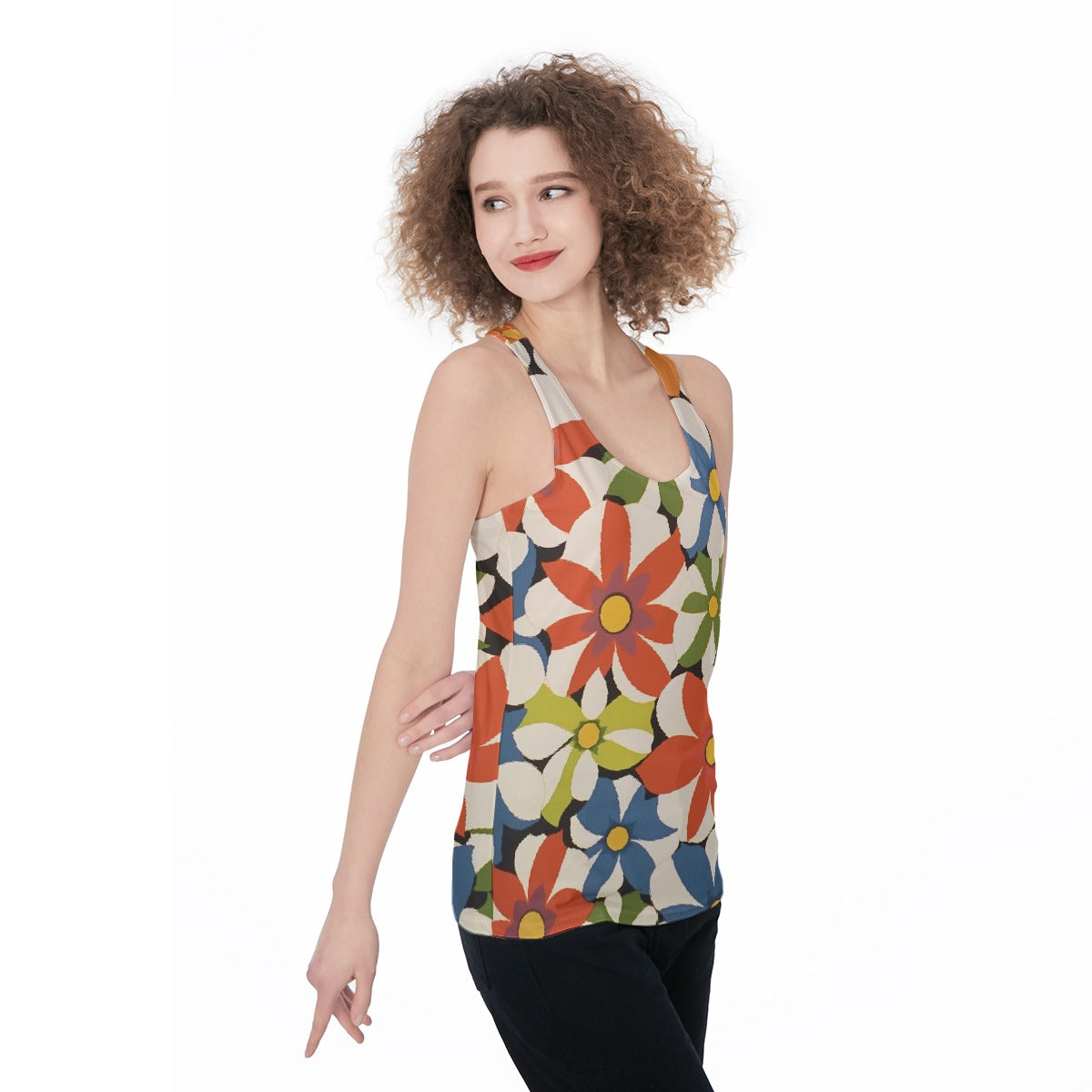 All-Over Print Women's Racerback Tank Top