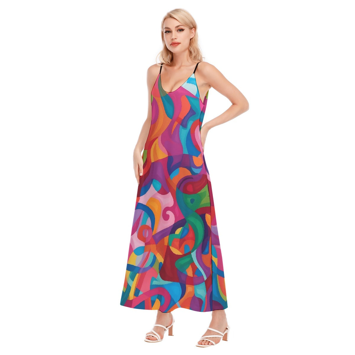 All-Over Print Women's Sling Dress