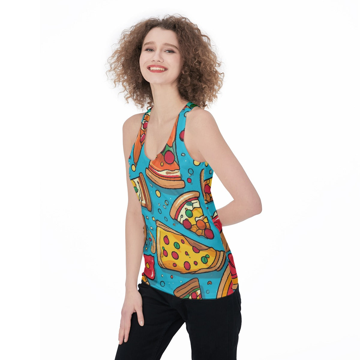 All-Over Print Women's Racerback Tank Top