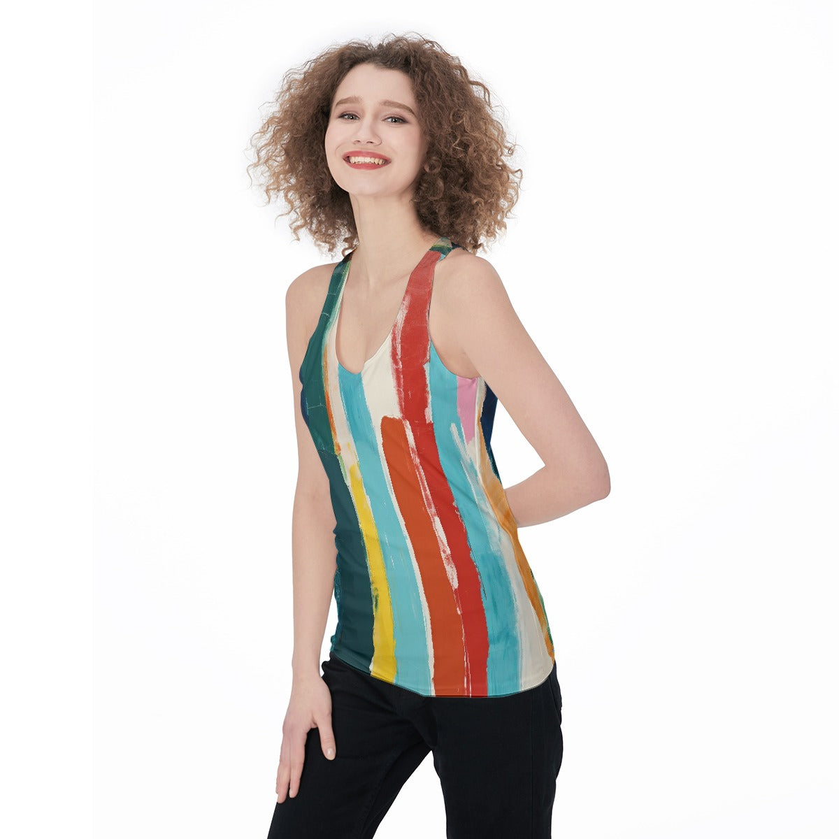 All-Over Print Women's Racerback Tank Top