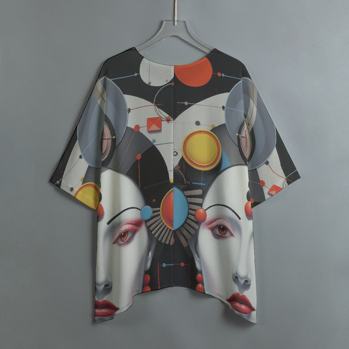 All-Over Print Women's Bat Sleeve Shirt