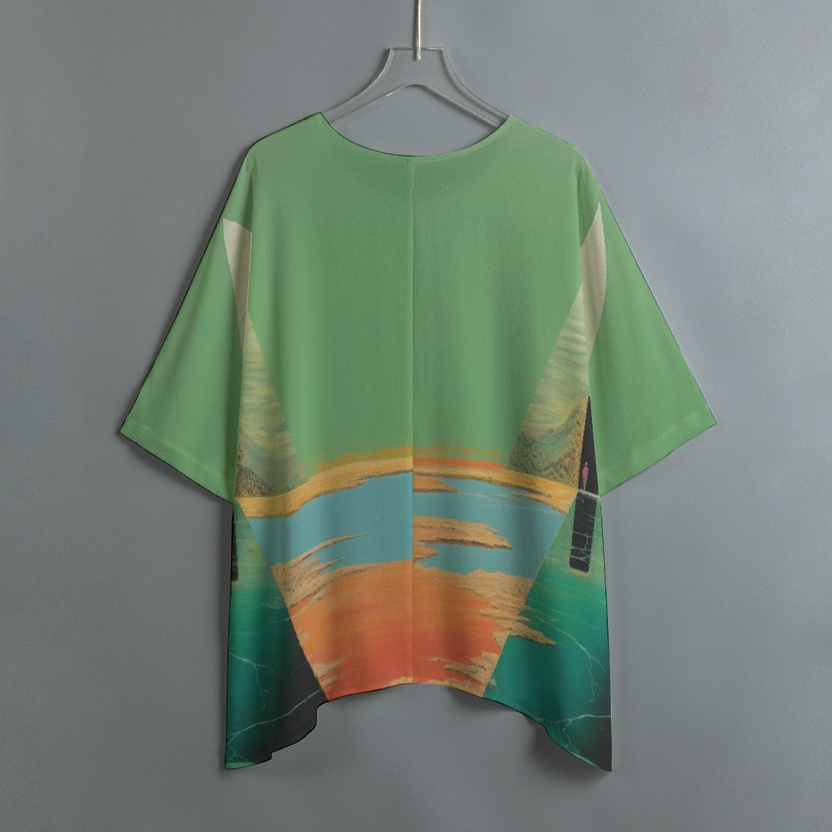 All-Over Print Women's Bat Sleeve Shirt