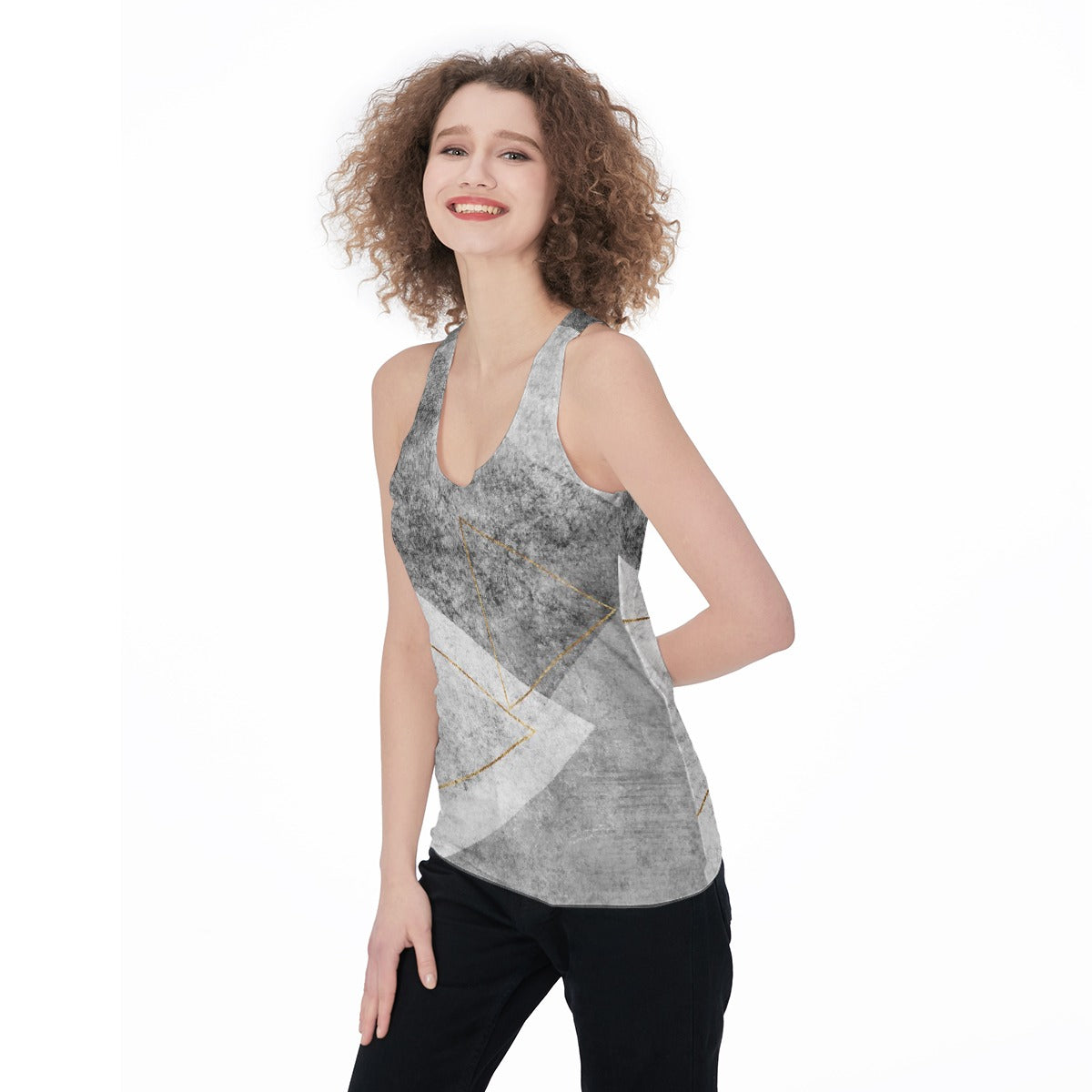 All-Over Print Women's Racerback Tank Top