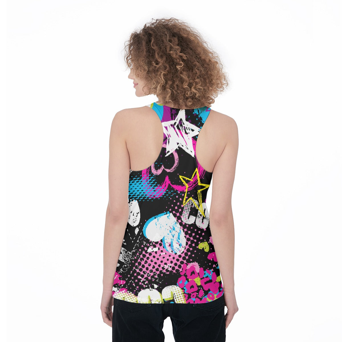All-Over Print Women's Racerback Tank Top