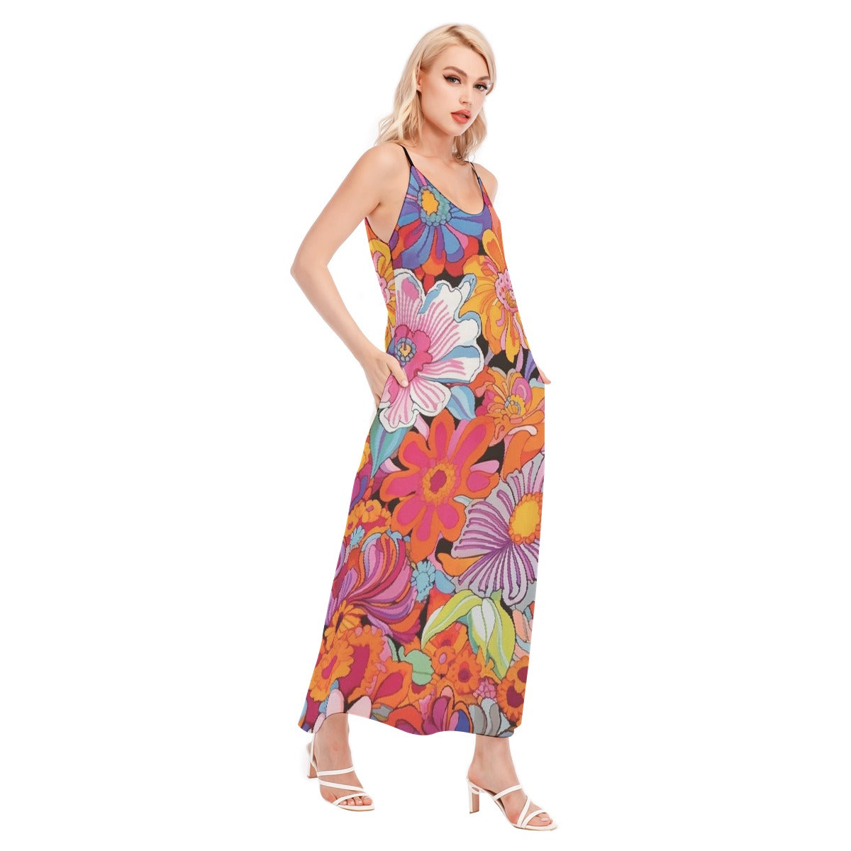 All-Over Print Women's Sling Dress