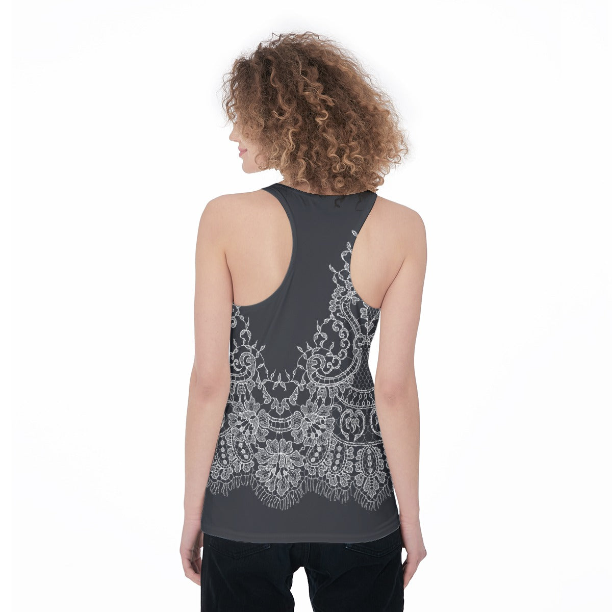 All-Over Print Women's Racerback Tank Top