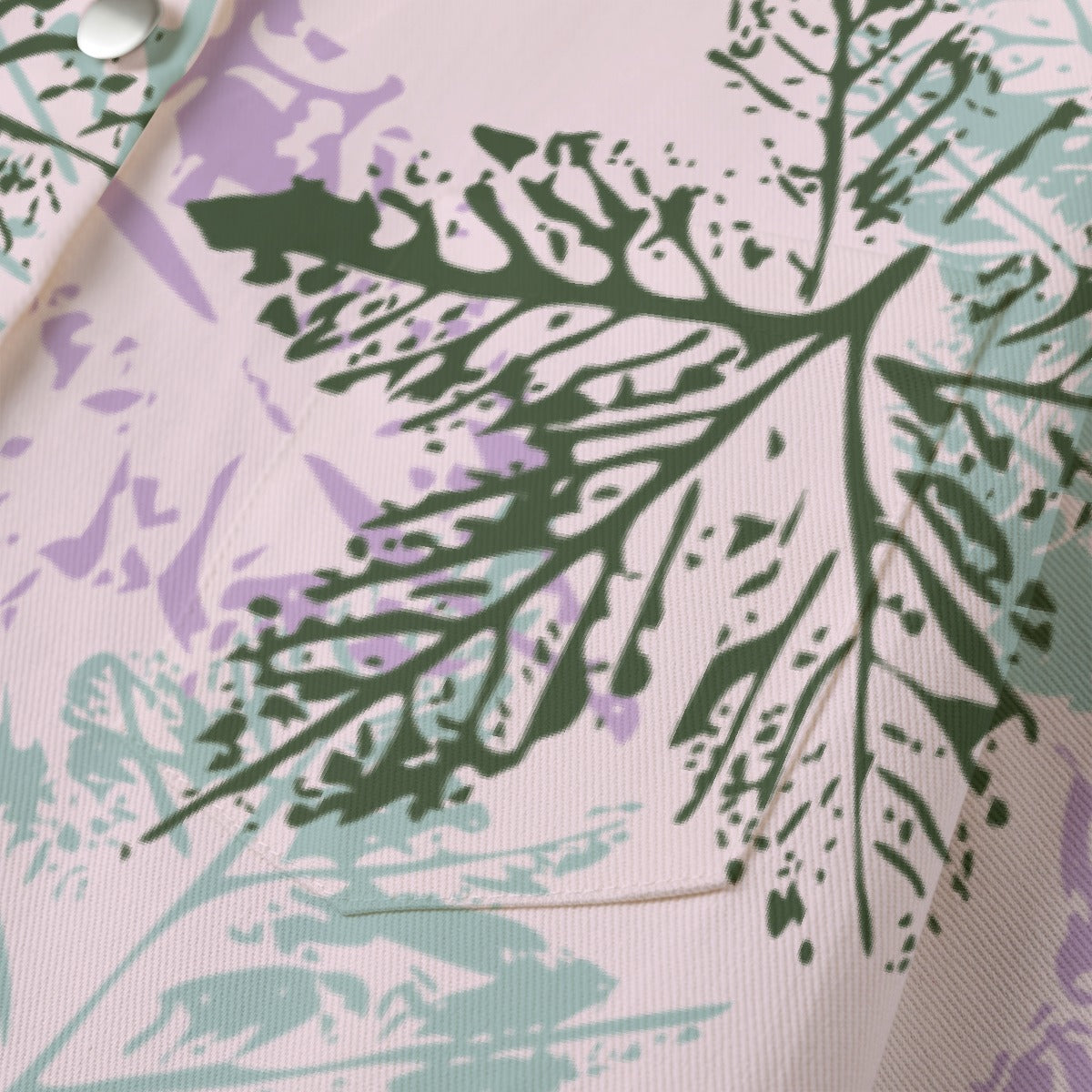 All-Over Print Women's Cropped Jacket | 245GSM Cotton