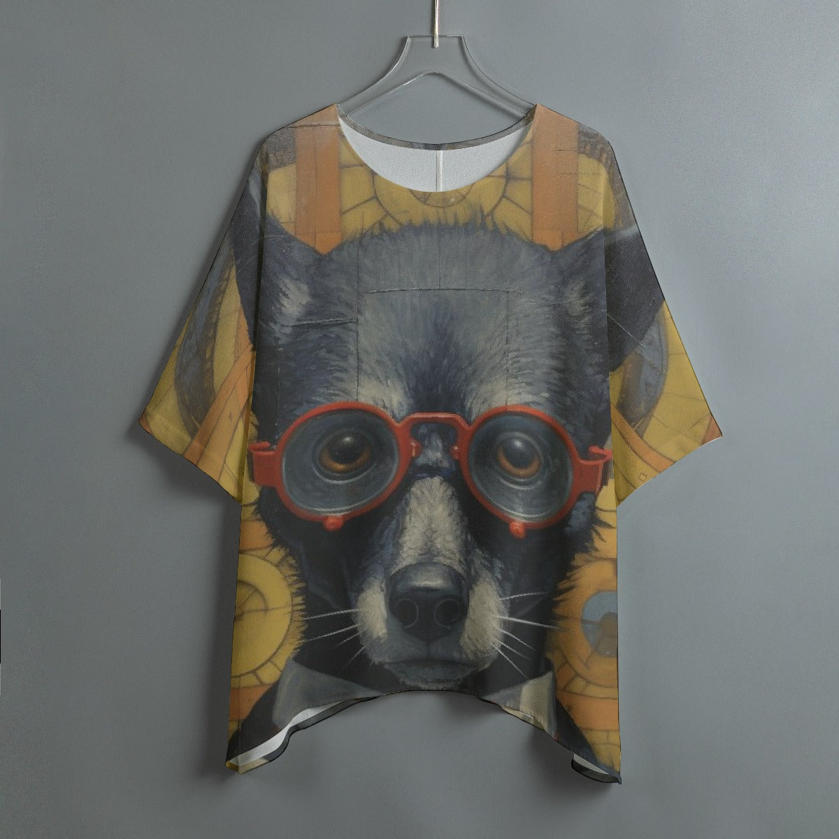 All-Over Print Women's Bat Sleeve Shirt