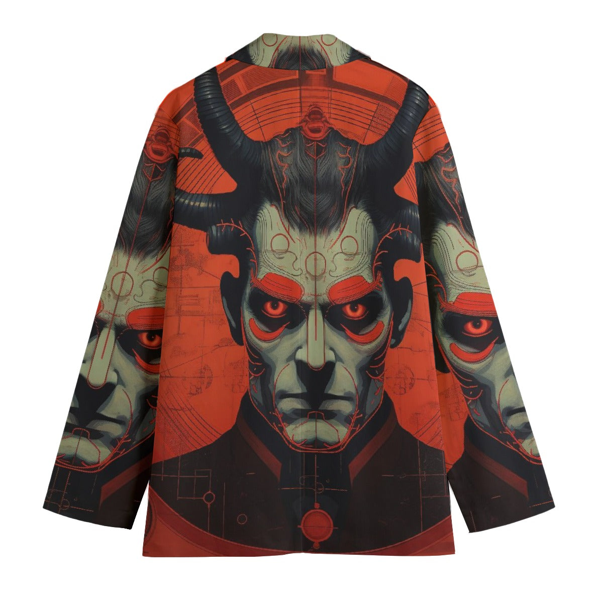 All-Over Print Women's Leisure Blazer