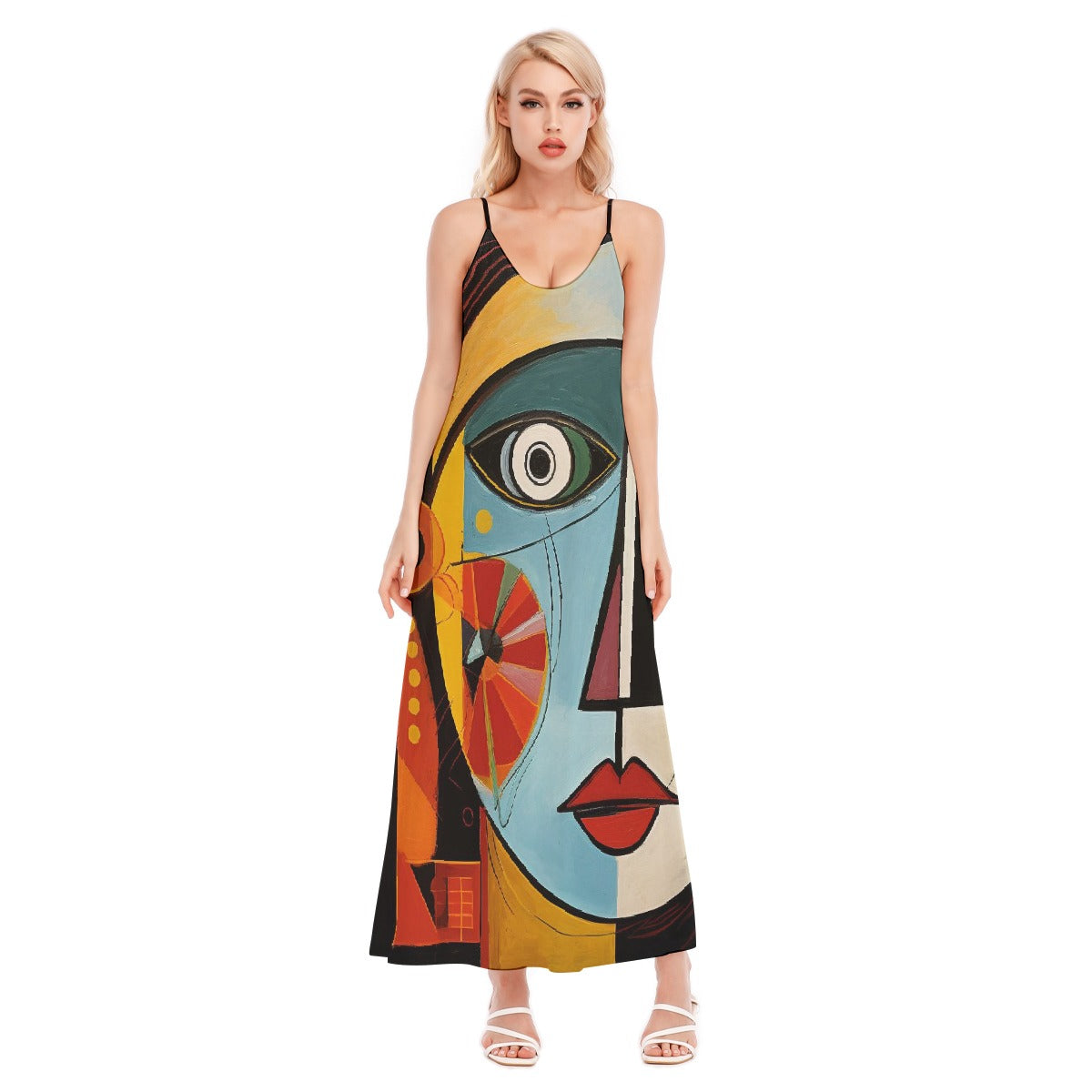 All-Over Print Women's Sling Dress