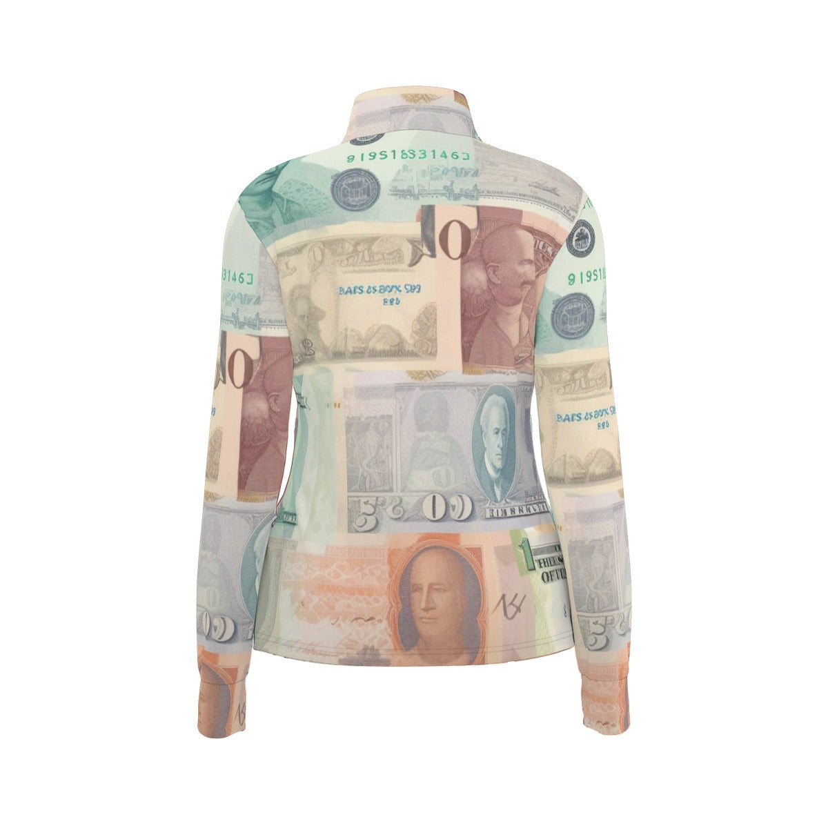 All-Over Print Women's Long Sleeve Thumbhole Jacket