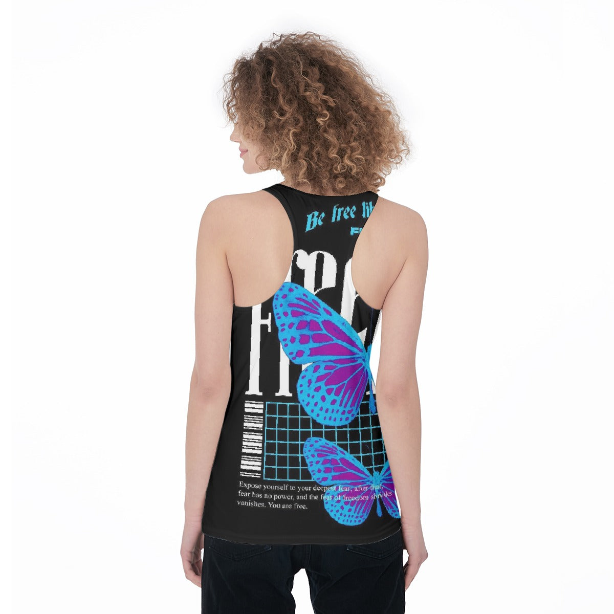 All-Over Print Women's Racerback Tank Top