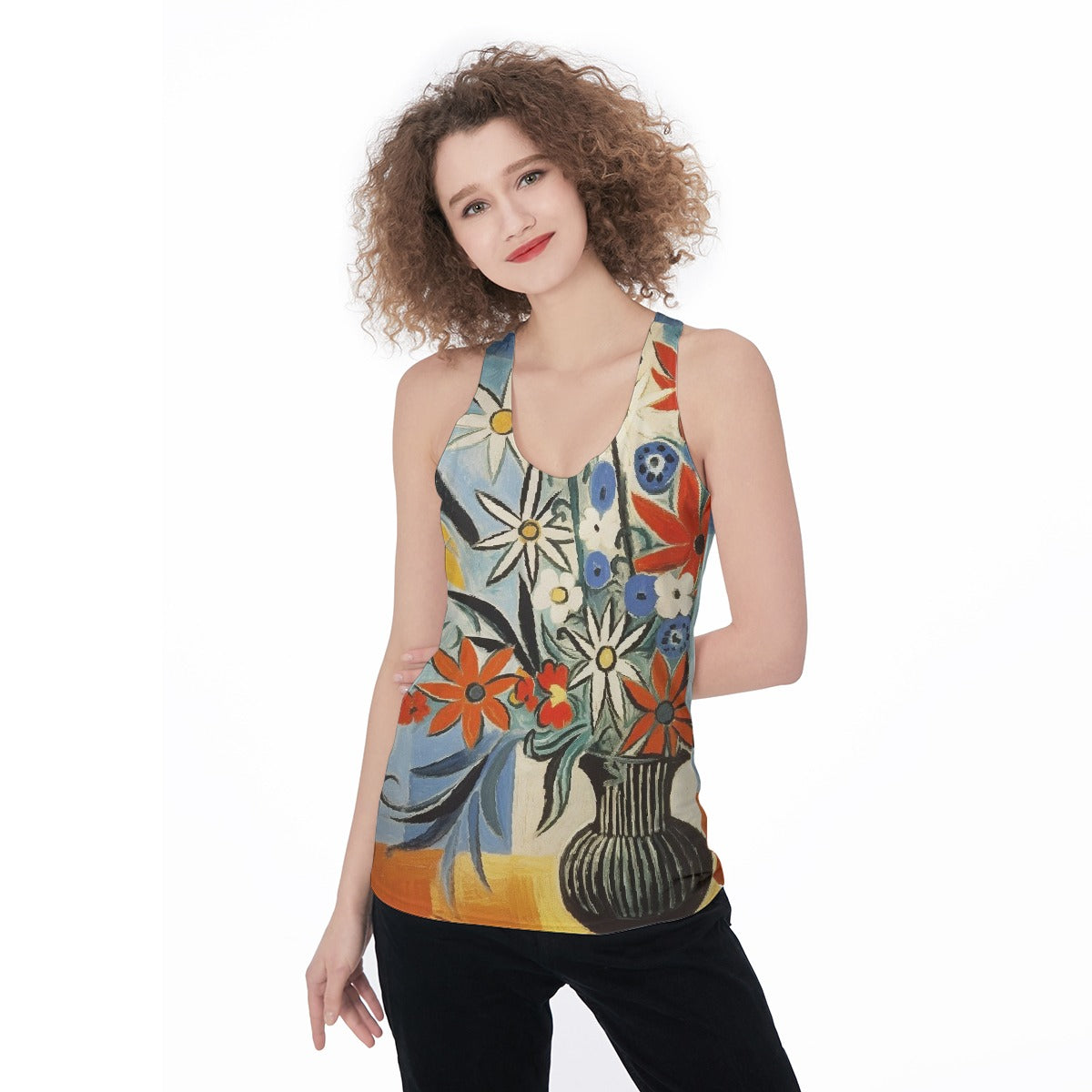 All-Over Print Women's Racerback Tank Top